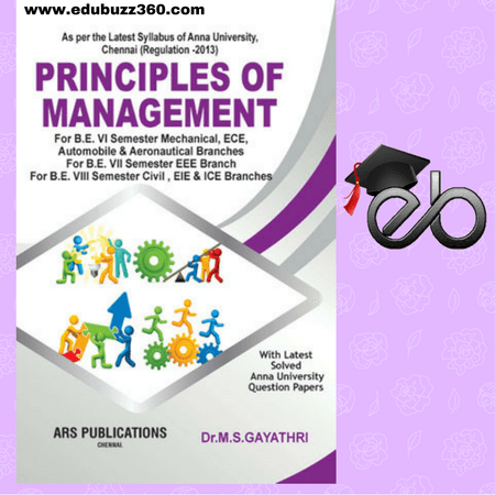 Principles Of Management – Edu Books